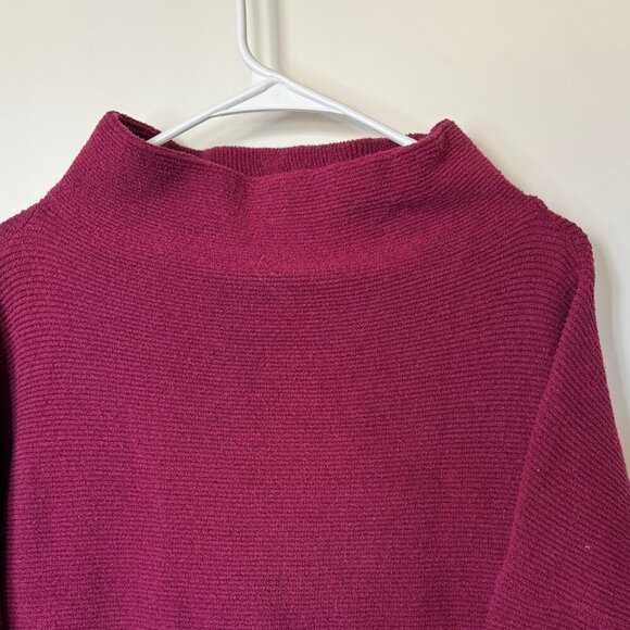 Free People Wide Mock Neck Sweater sz Medium - Picture 3 of 3